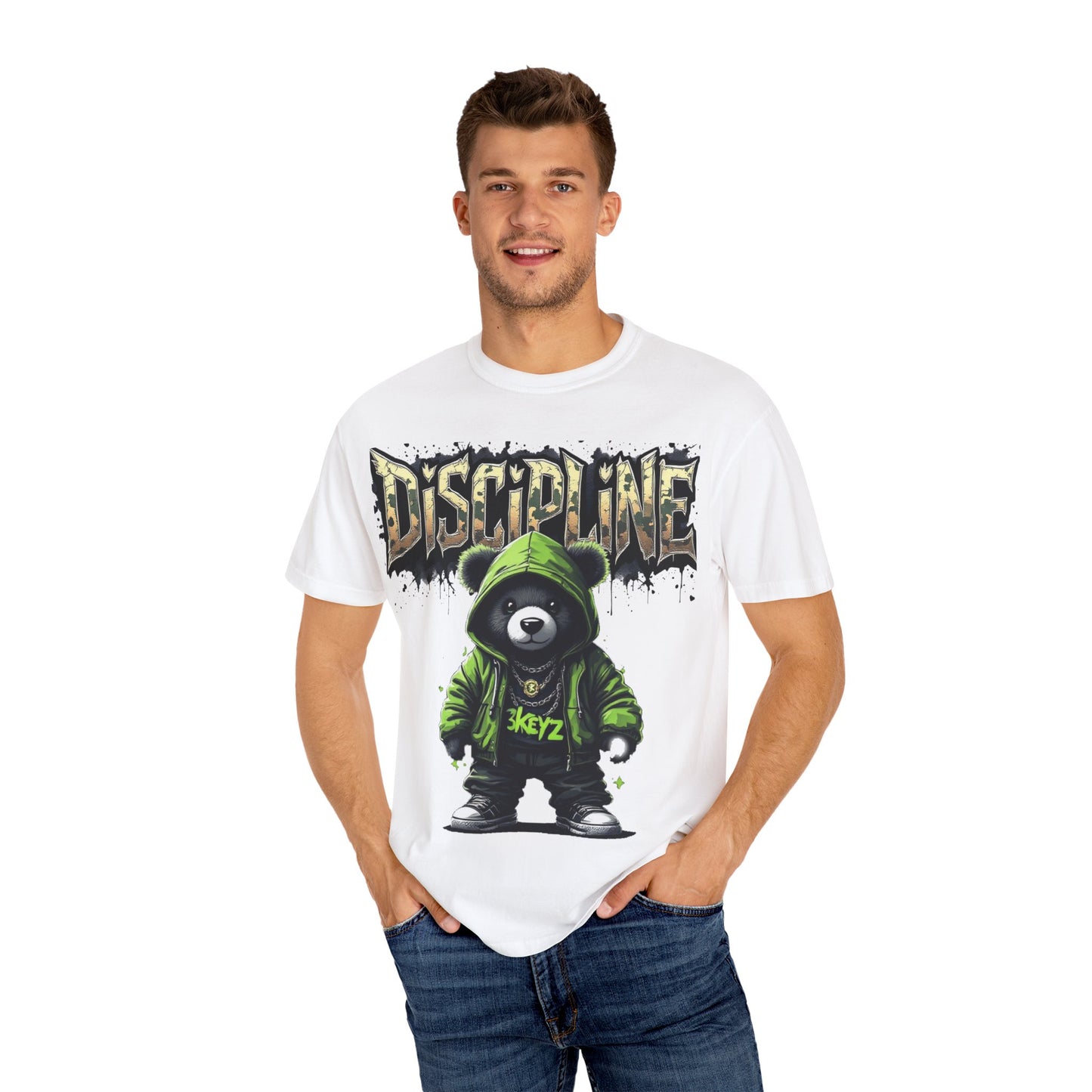 Green Teddy Discipline T