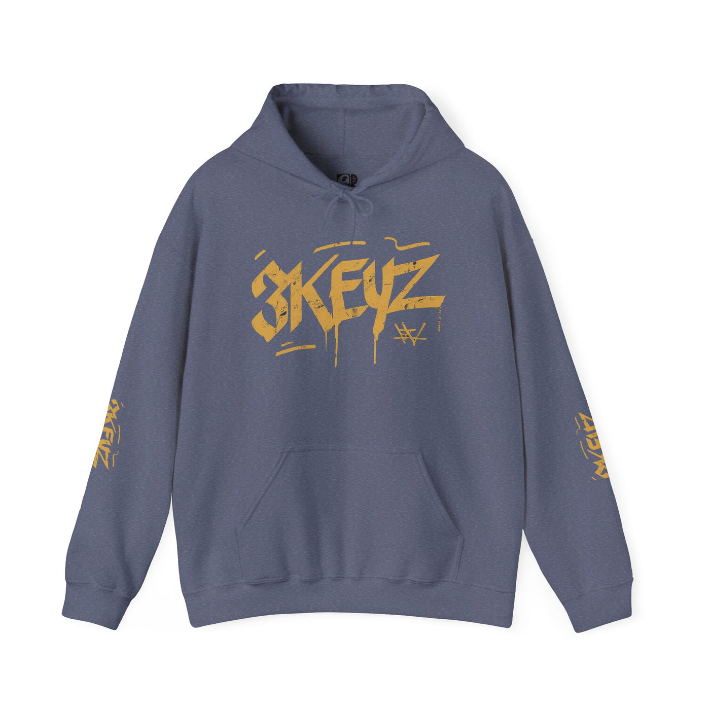 Hooded Sweatshirt 3keyz OG Teddy Drip Golden Design