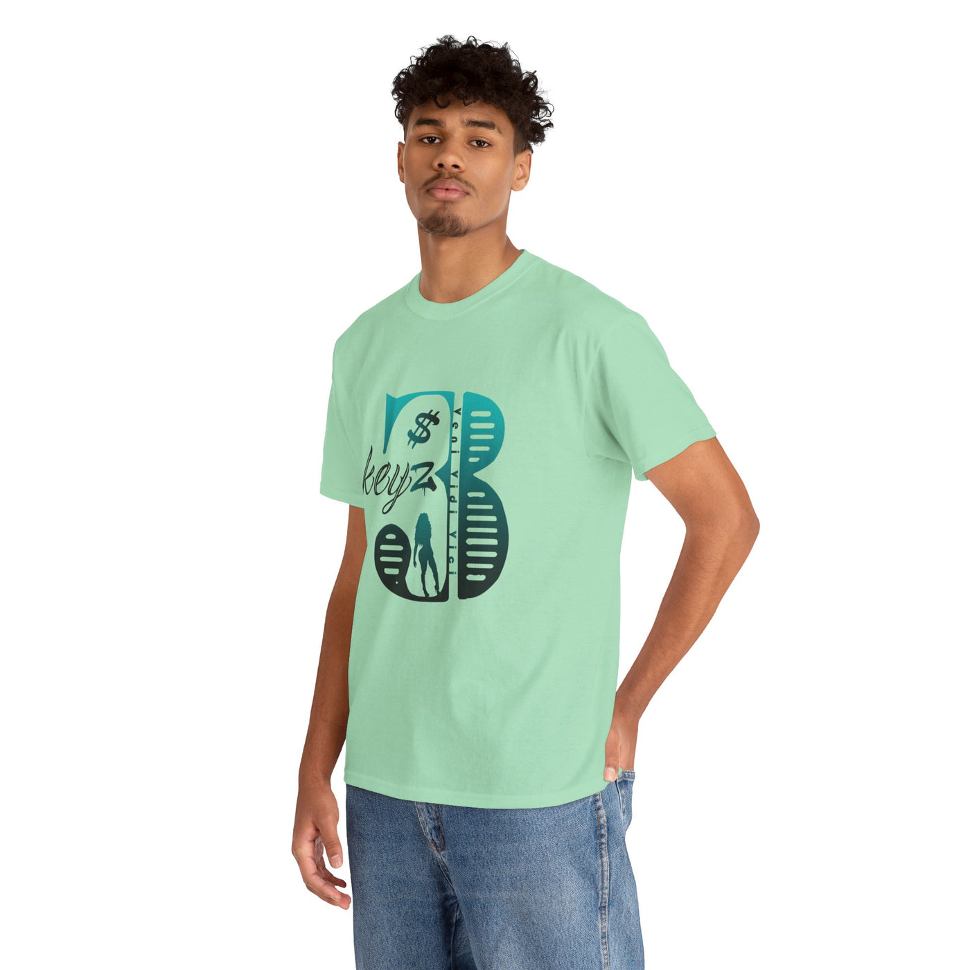 3keyz Original Drip T-Shirt  Light Blue
