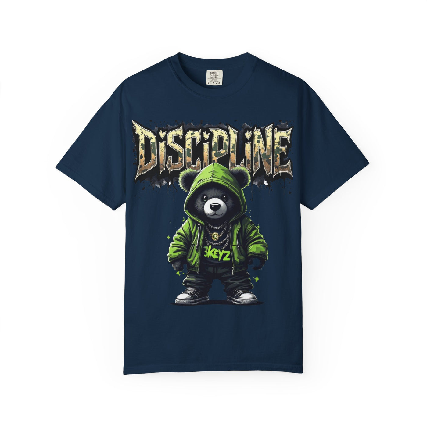 Green Teddy Discipline T