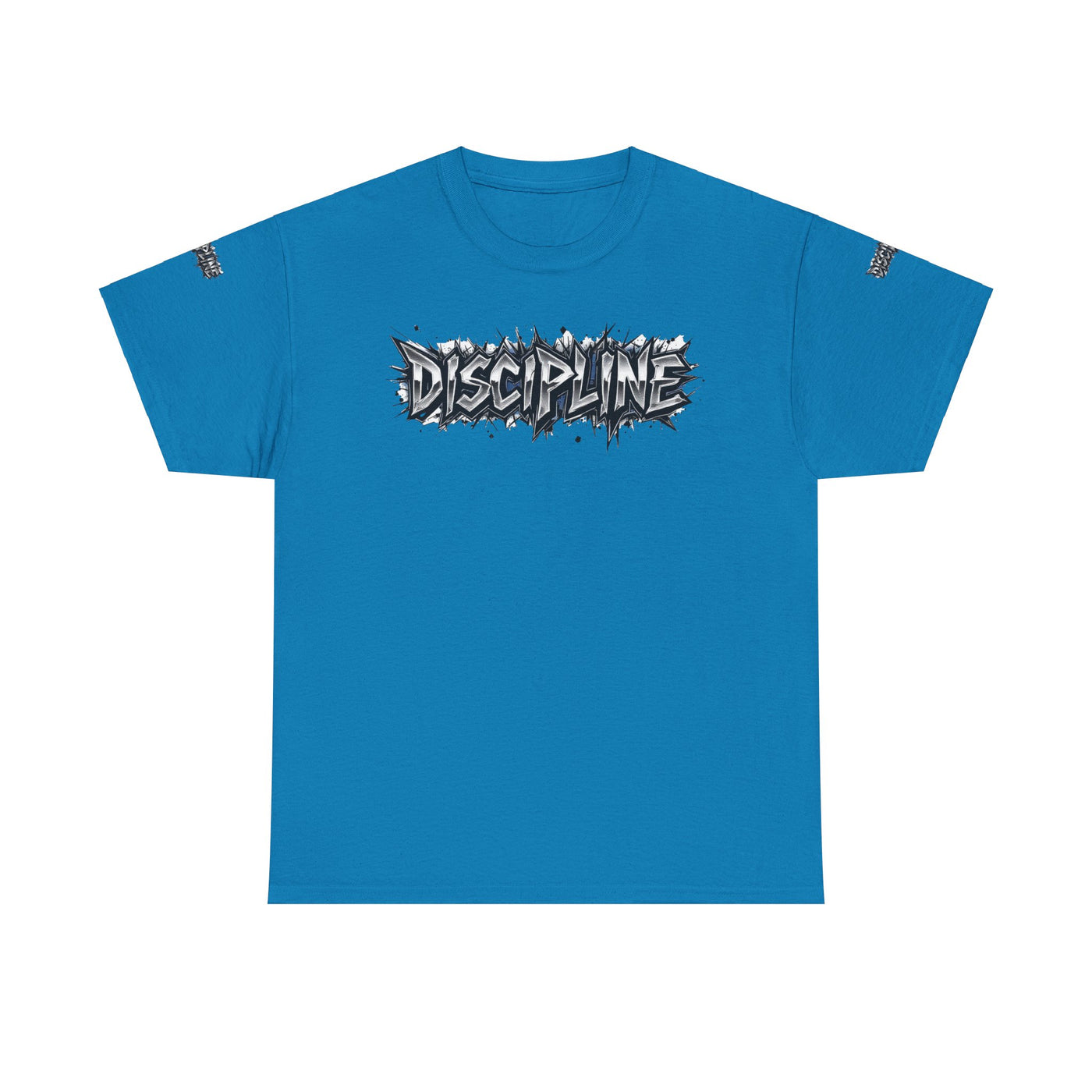 T-Shirt Discipline Cut Drip Design Heavy Cotton Unisex Tee