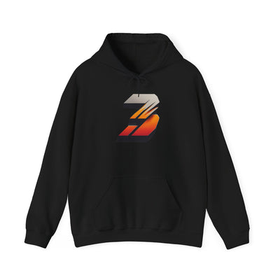 3keyz Big 3 Orange Crush Unisex Hoodie