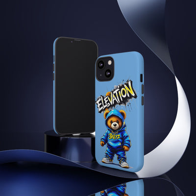 Elevated street drip Bear Phone Case - Tough and Trendy Design