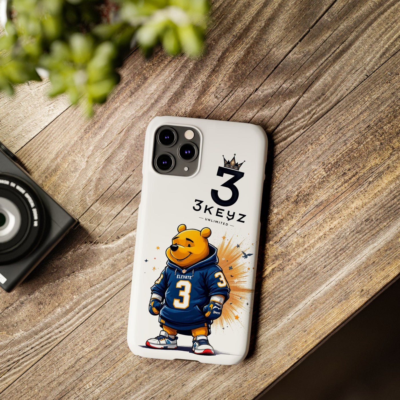iPhone Case - 3keyz Pooh Bear Design