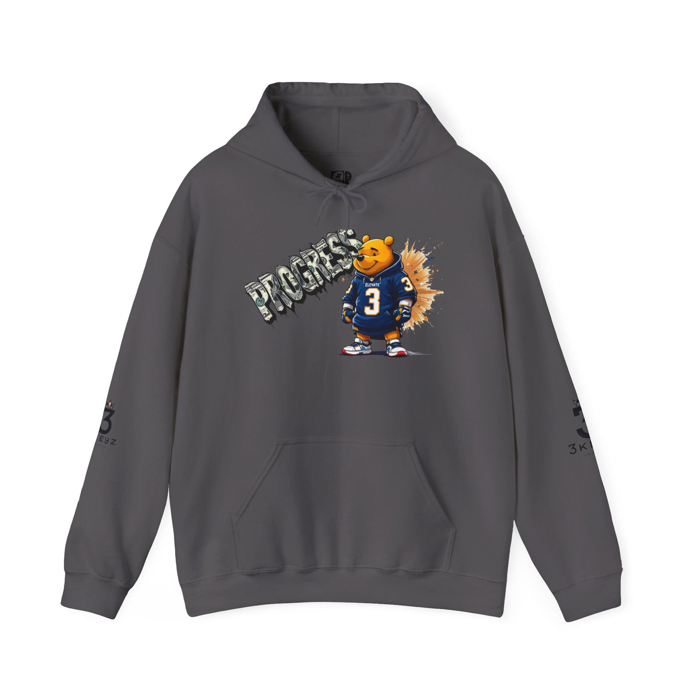 Hooded Sweatshirt 3keyz Poohbear Design