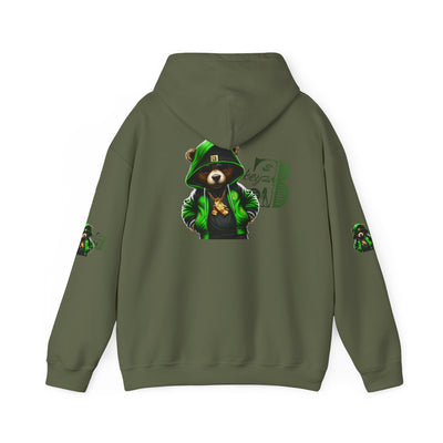 Lime Green OG Teddy Drip Hoodie