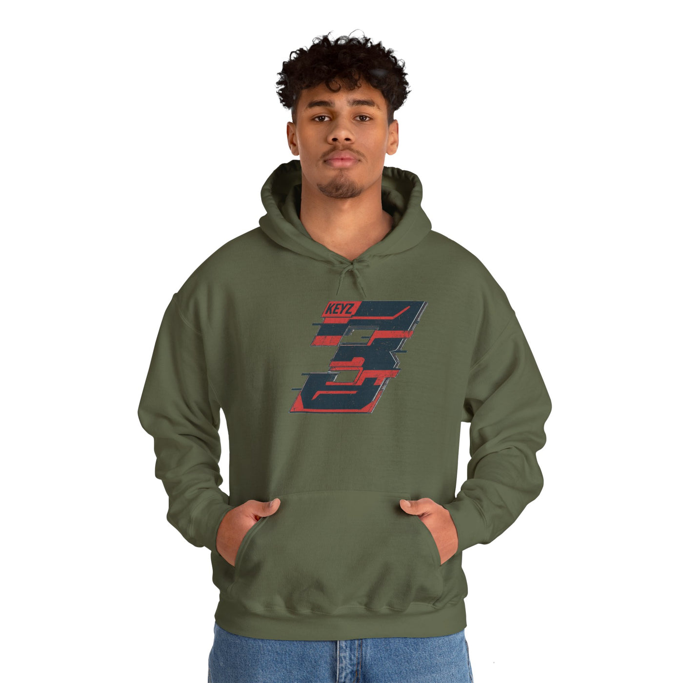 3keyz Big 3 Machine Unisex Hoodie
