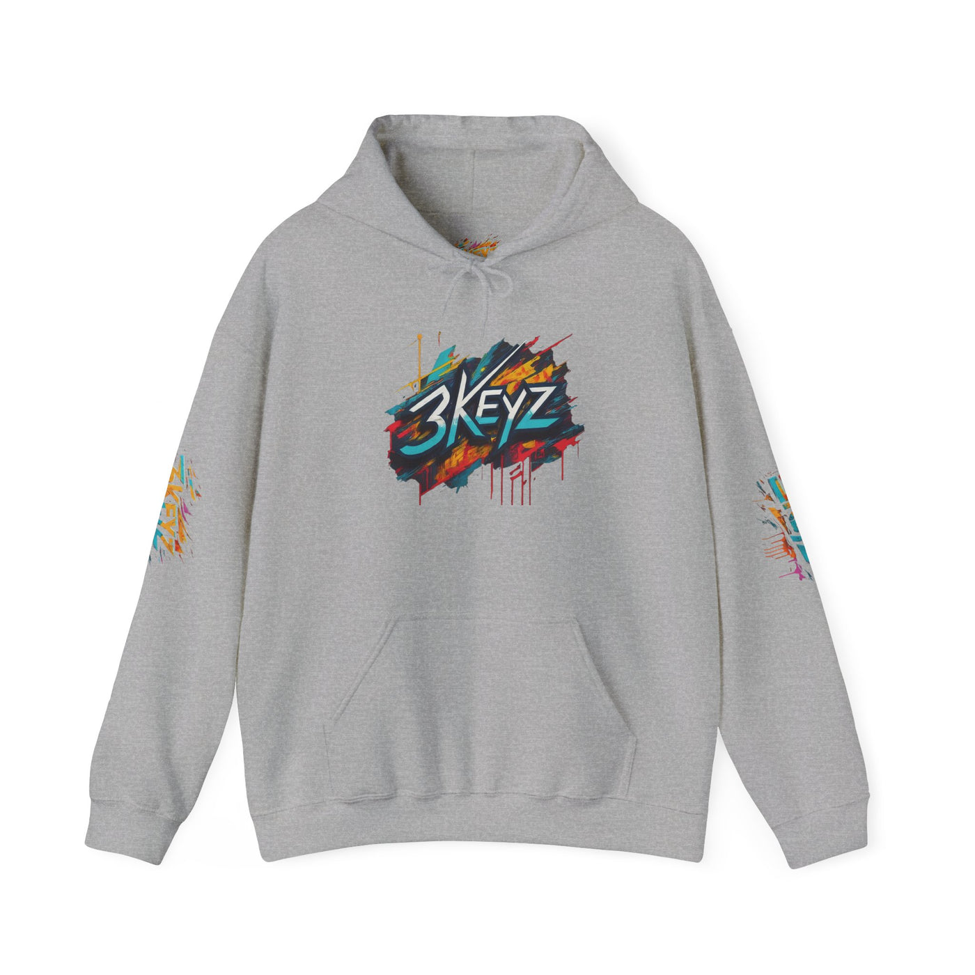 3keyz Creative Splash Street Drip Hoodie