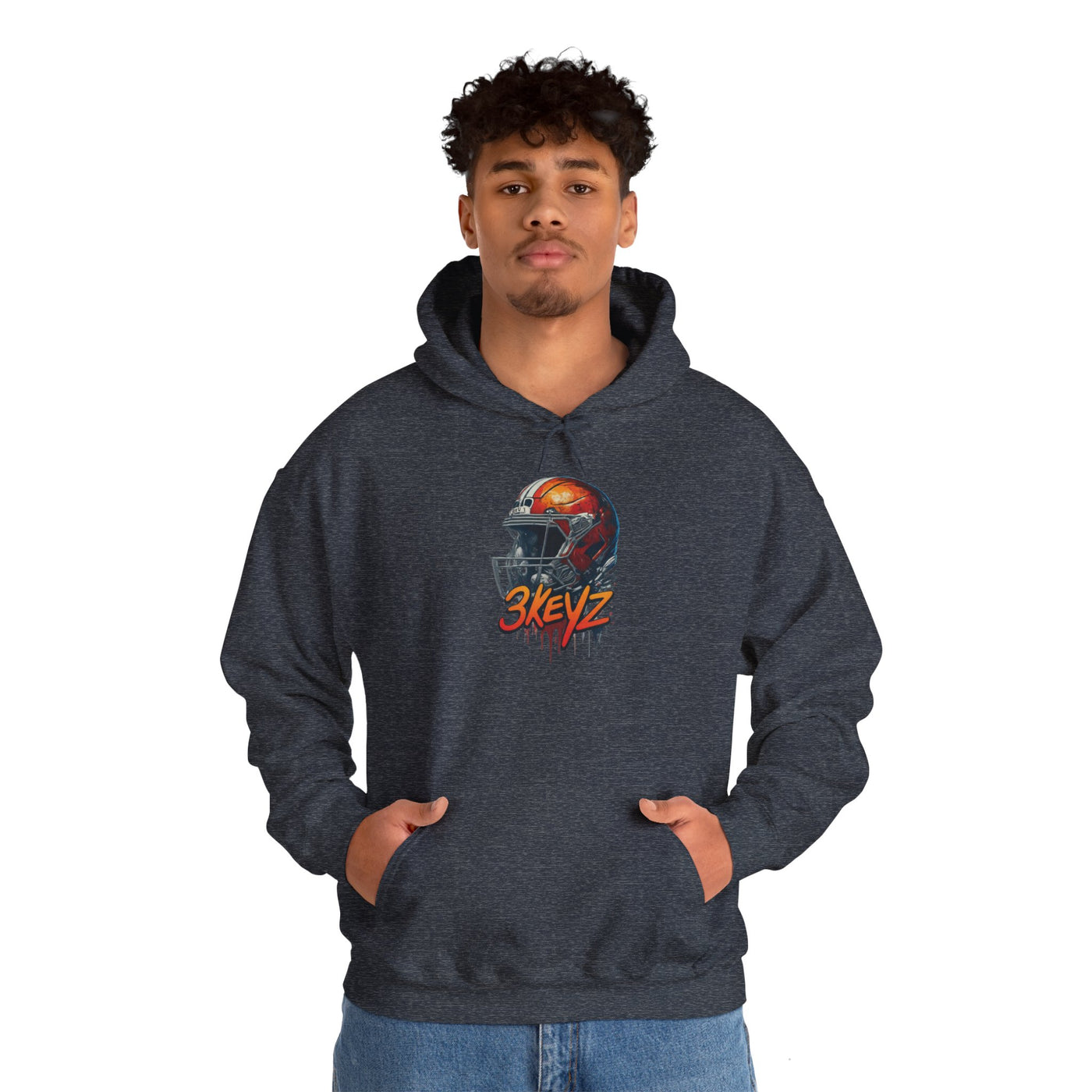 3keyz FootballStrong2 Drip Hoodie