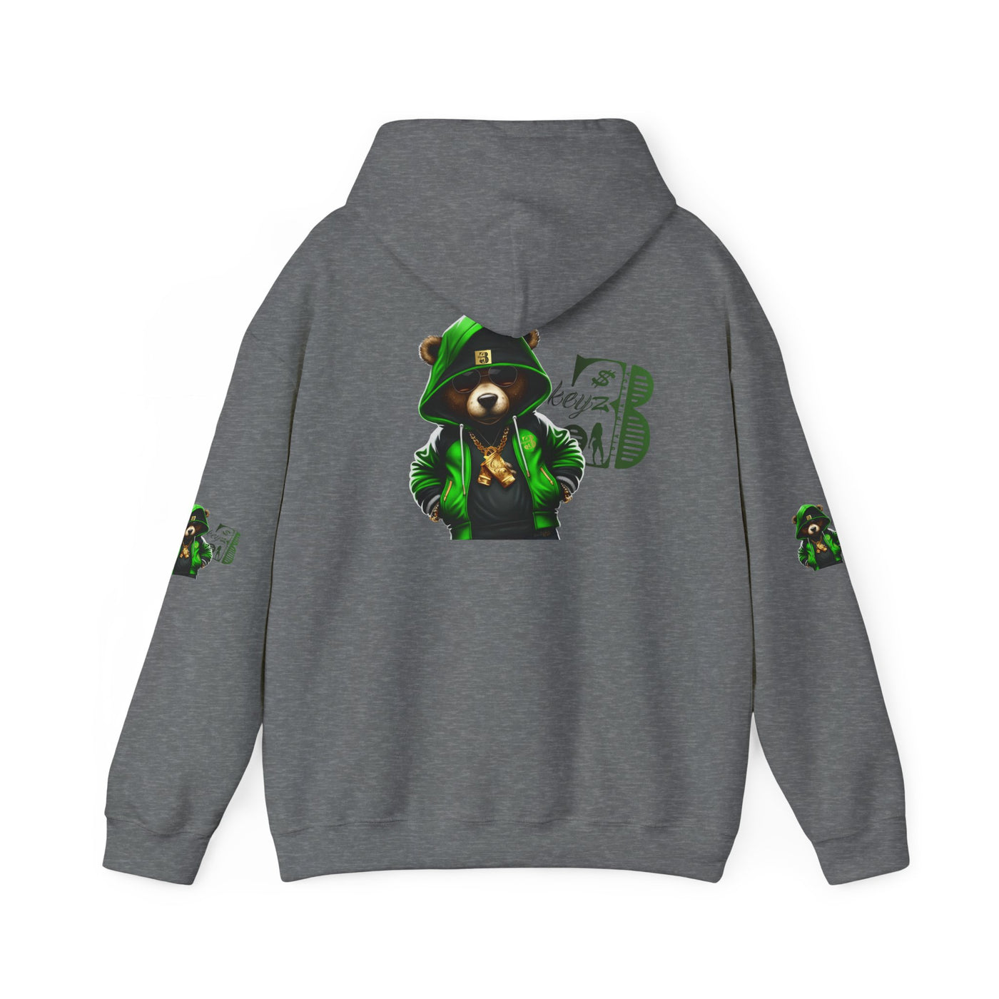 Lime Green OG Teddy Drip Hoodie