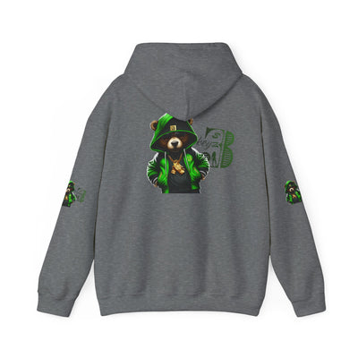 Lime Green OG Teddy Drip Hoodie