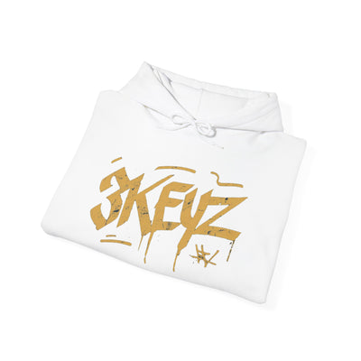Hooded Sweatshirt 3keyz OG Teddy Drip Golden Design