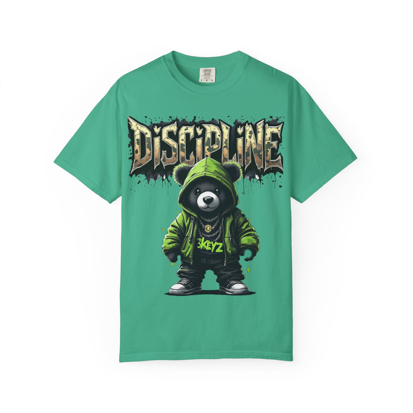 Green Teddy Discipline T