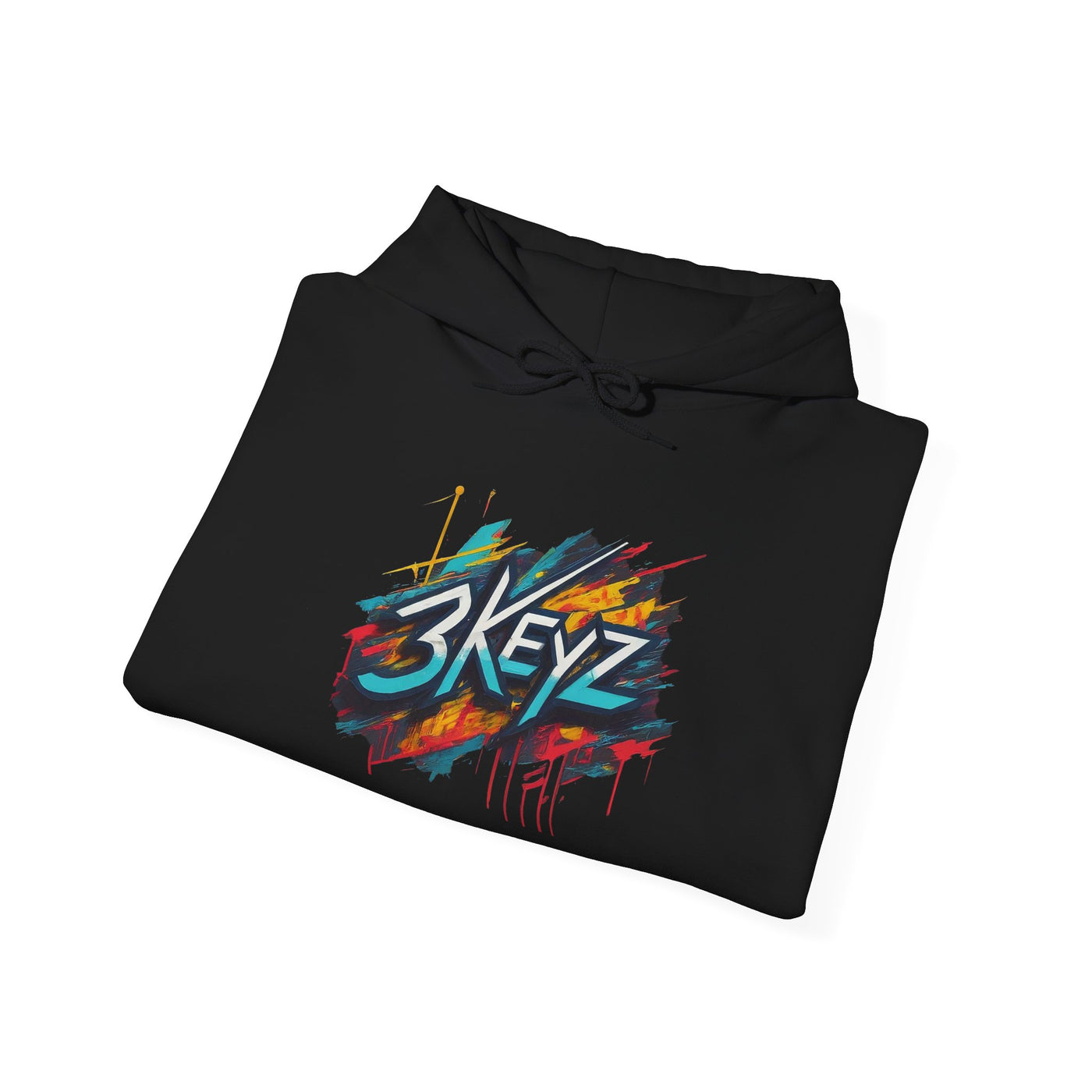 3keyz Creative Splash Street Drip Hoodie