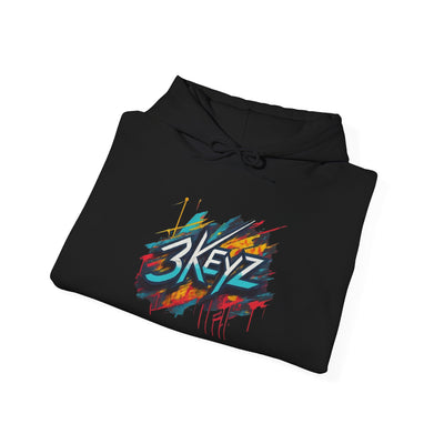 3keyz Creative Splash Street Drip Hoodie