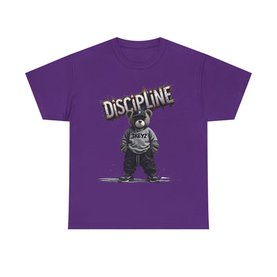 T-Shirt - Discipline Teddy Drip Design - Unisex Heavy Cotton Tee