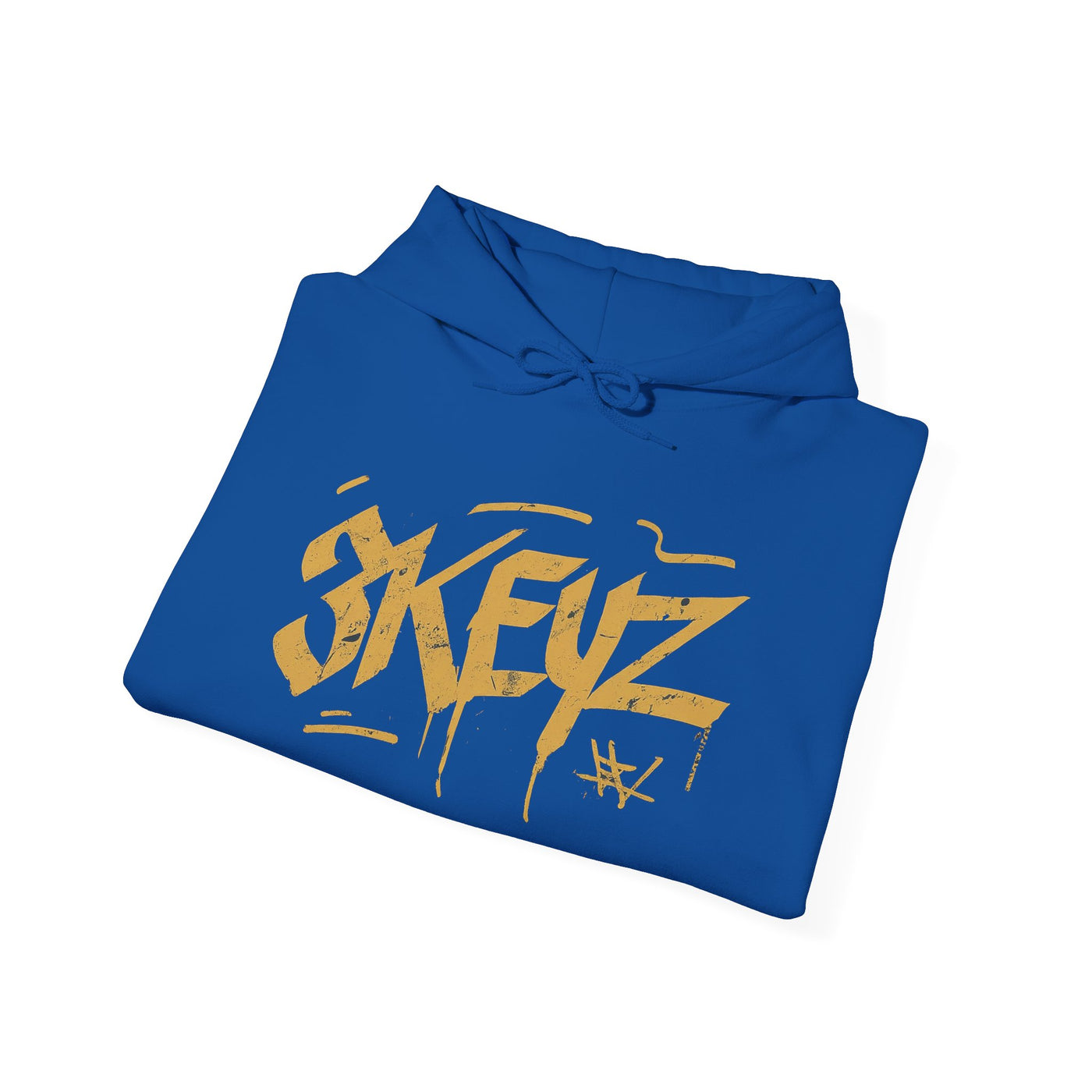 Hooded Sweatshirt 3keyz OG Teddy Drip Golden Design