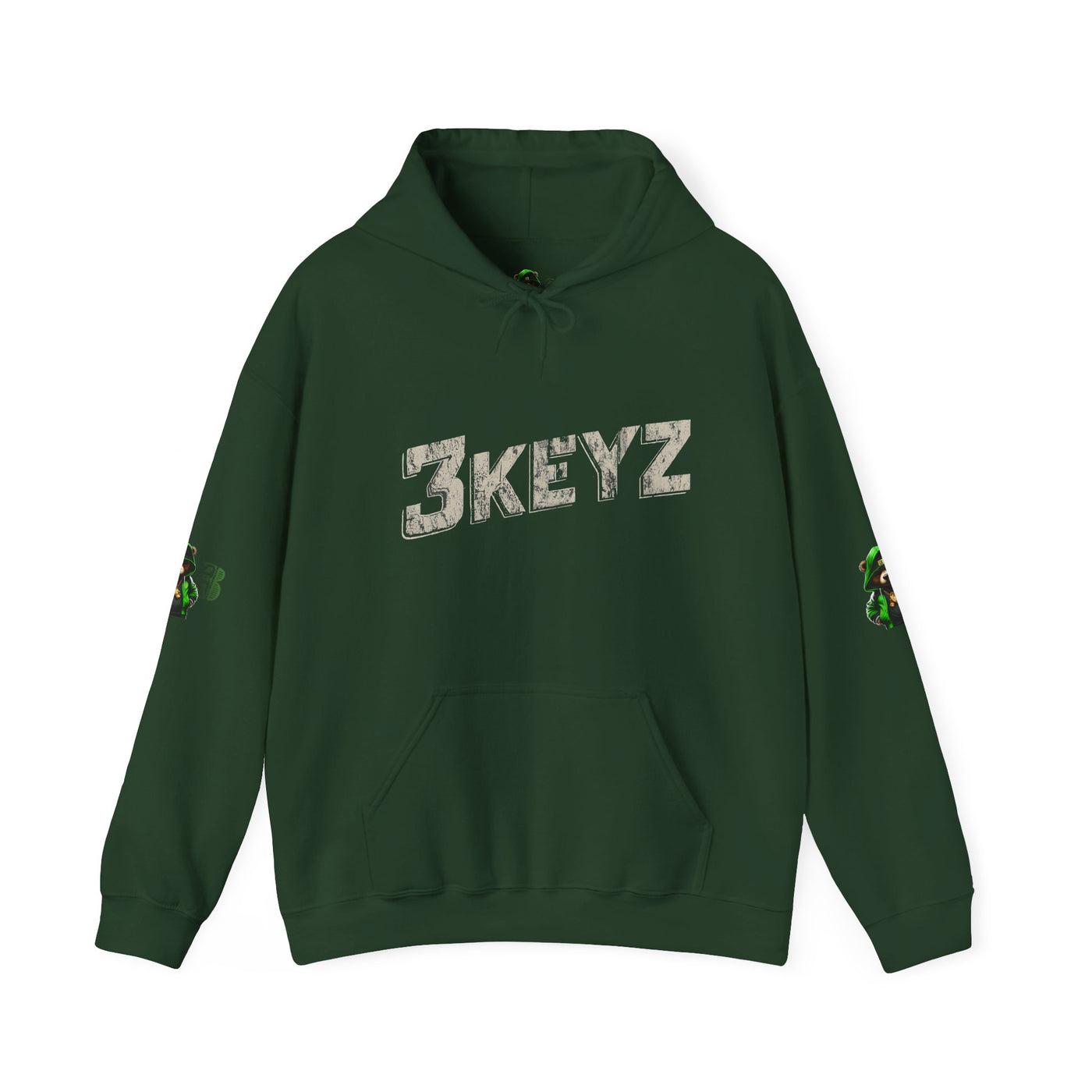 Lime Green OG Teddy Drip Hoodie