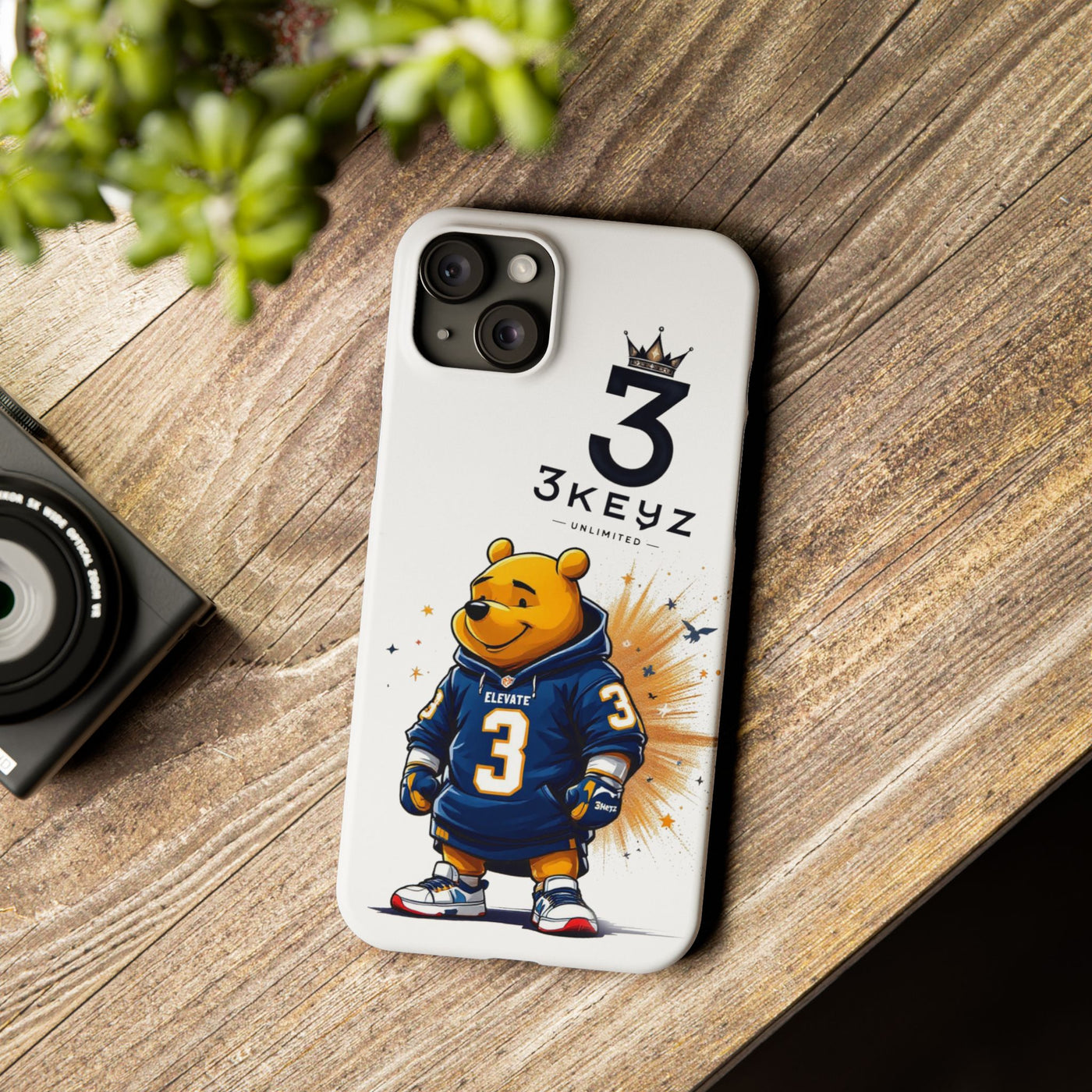 iPhone Case - 3keyz Pooh Bear Design