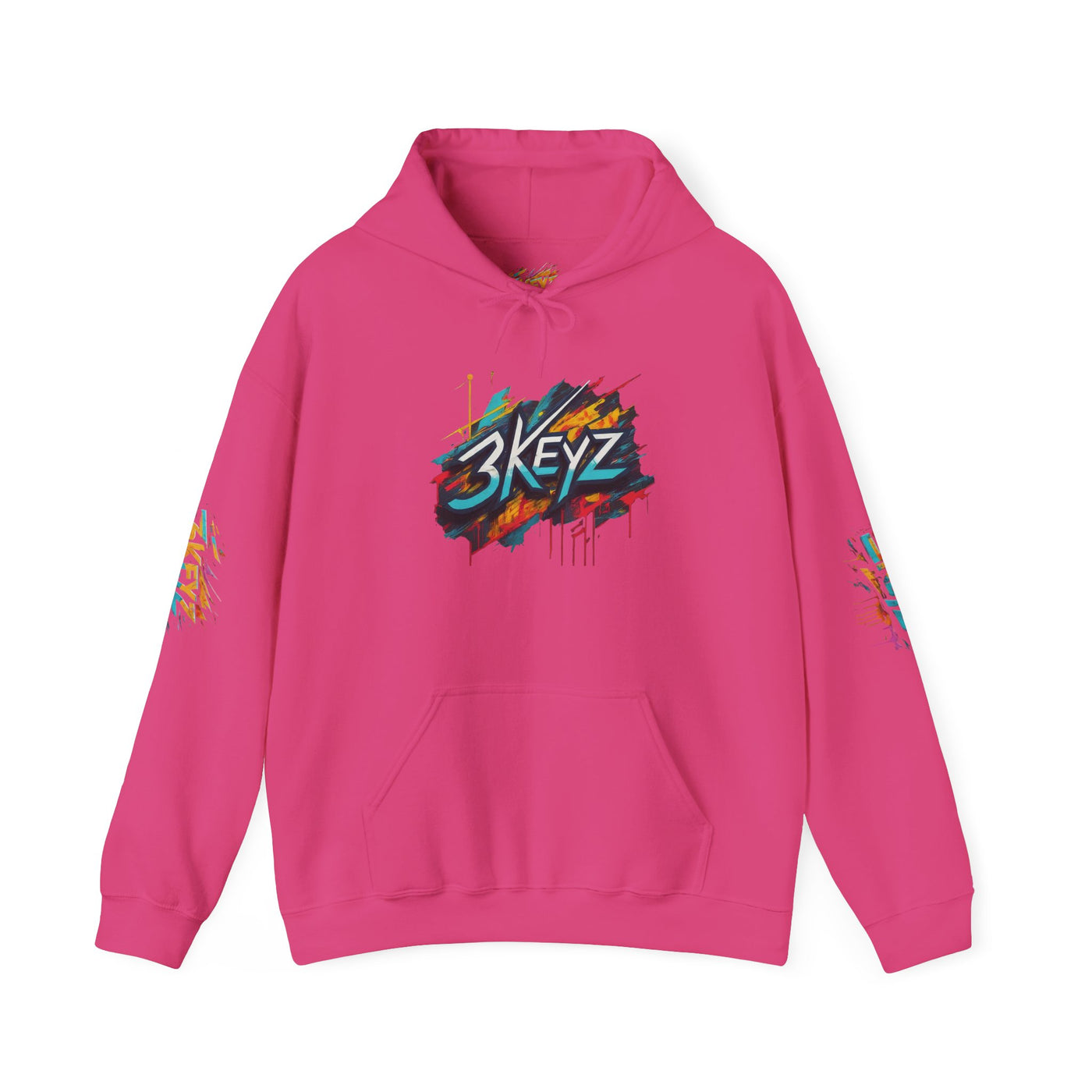 3keyz Creative Splash Street Drip Hoodie
