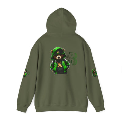 Lime Green OG Teddy Drip Hoodie