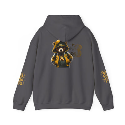 Hooded Sweatshirt 3keyz OG Teddy Drip Golden Design