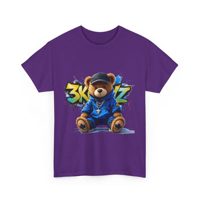 3keyz Teddy Drip Color Way Unisex Heavy Cotton Tee
