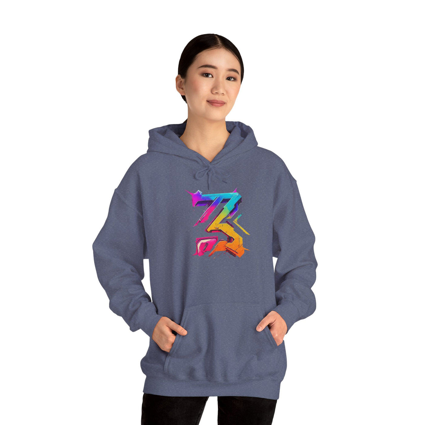 3keyz Big 3 Paint Splatter Unisex Hoodie
