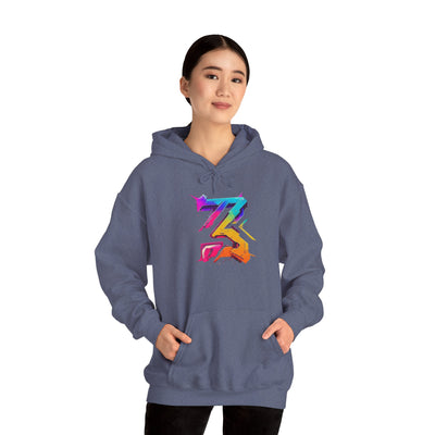 3keyz Big 3 Paint Splatter Unisex Hoodie