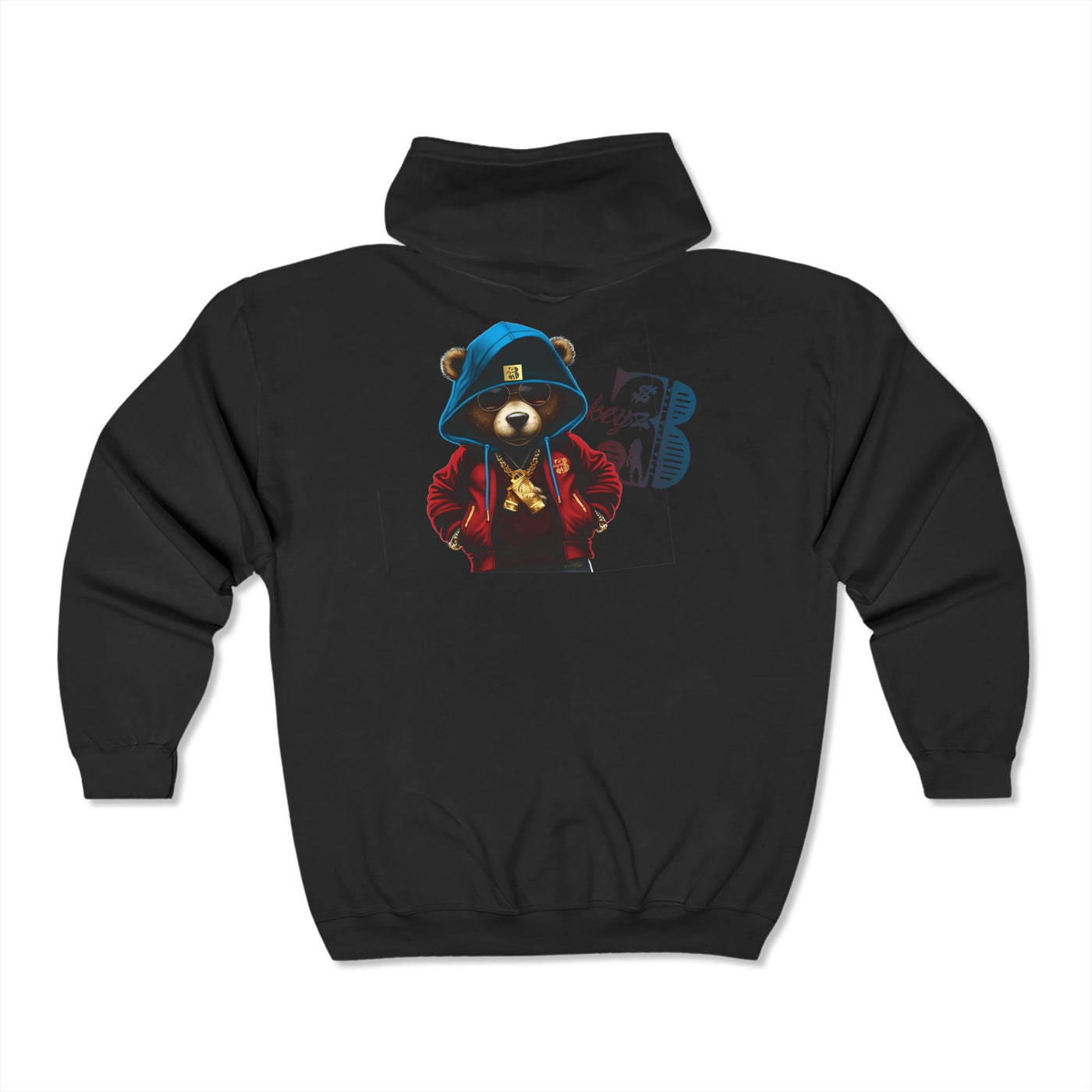 Copy of Hoodie - Progress Red/Blue OG Teddy Drip Unisex Sweatshirt