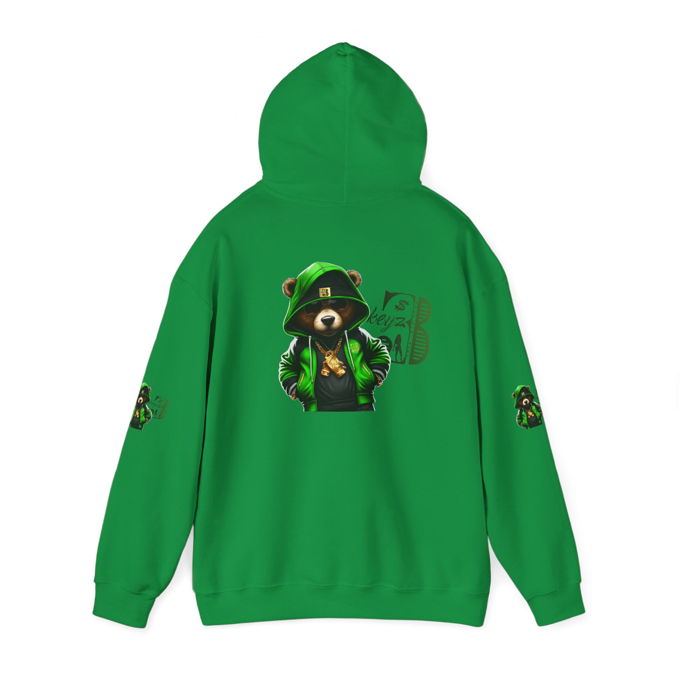 Lime Green OG Teddy Drip Hoodie