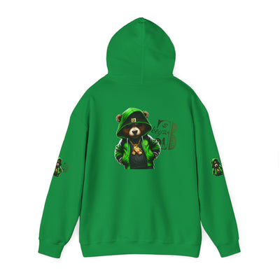 Lime Green OG Teddy Drip Hoodie