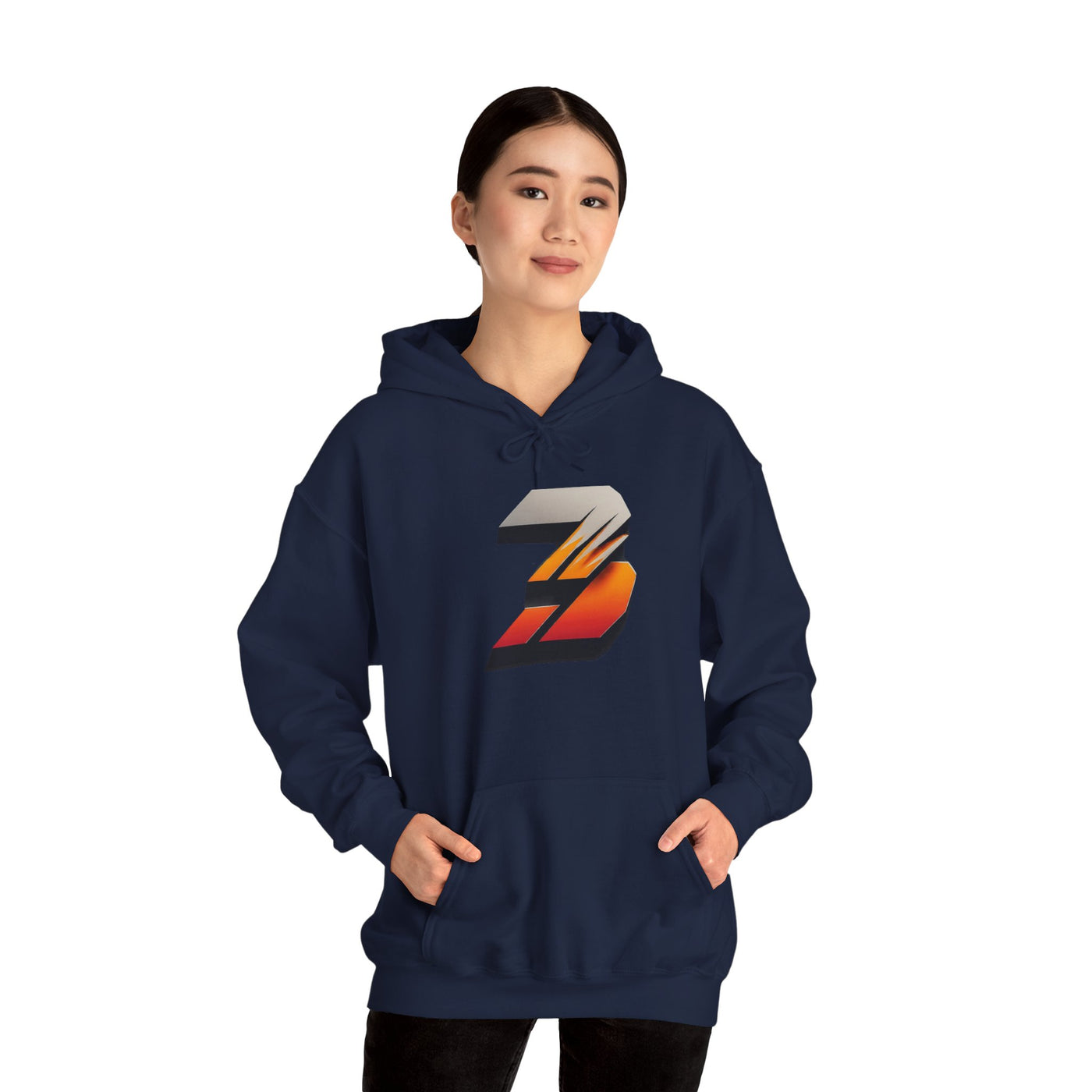3keyz Big 3 Orange Crush Unisex Hoodie