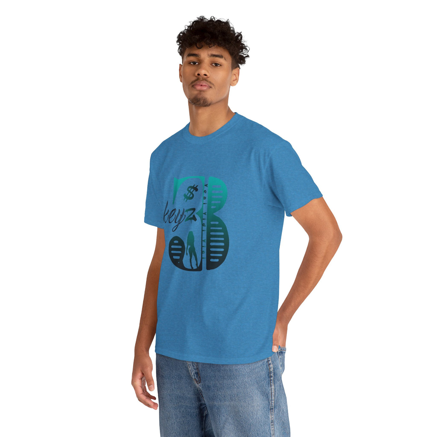 3keyz Original Drip T-Shirt  Light Blue