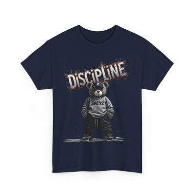 T-Shirt - Discipline Teddy Drip Design - Unisex Heavy Cotton Tee