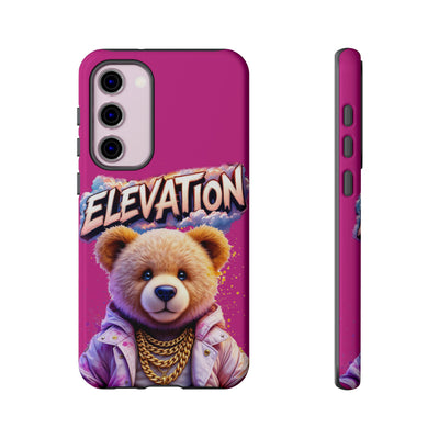 Elevated street drip Bear Pink Phone Case - Tough and Trendy Design
