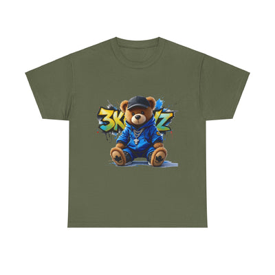 3keyz Teddy Drip Color Way Unisex Heavy Cotton Tee