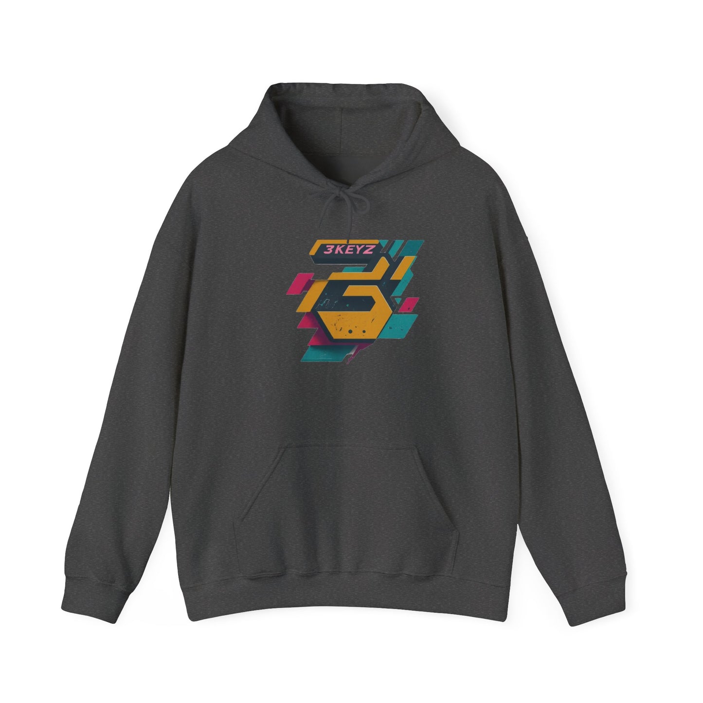 3keyz Big 3 Paint Splatter2 Hoodie
