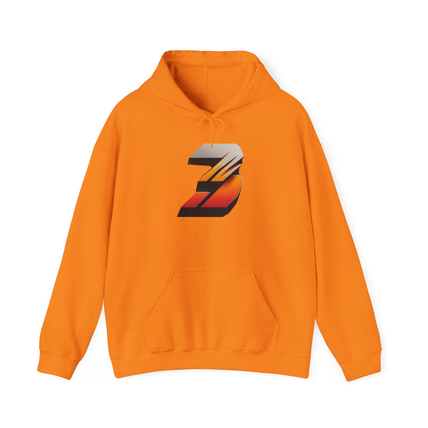 3keyz Big 3 Orange Crush Unisex Hoodie