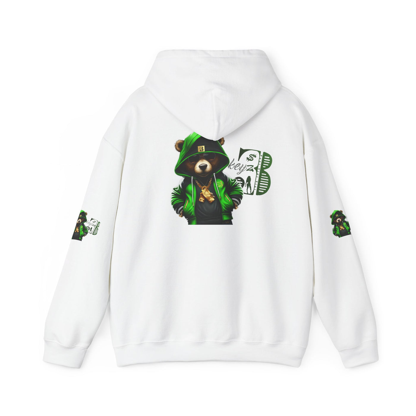 Lime Green OG Teddy Drip Hoodie