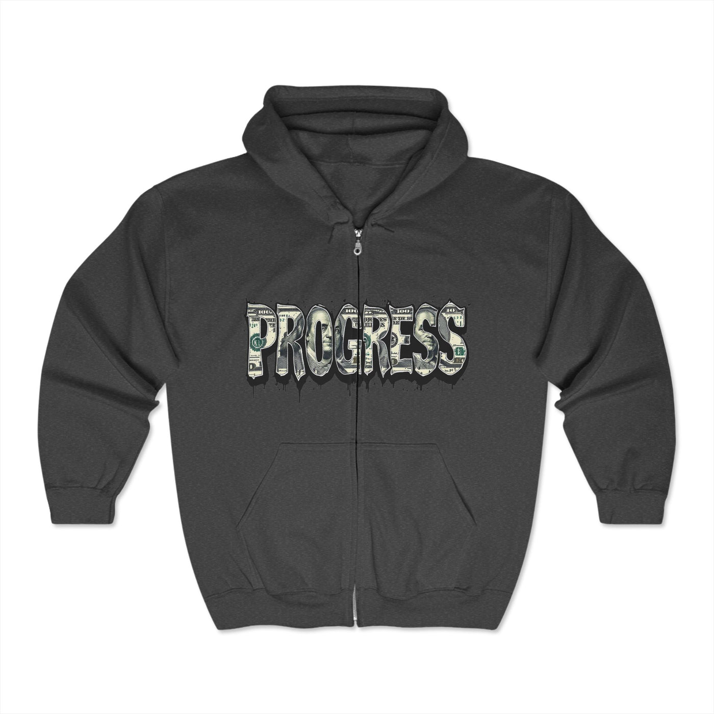 Copy of Hoodie - Progress Red/Blue OG Teddy Drip Unisex Sweatshirt