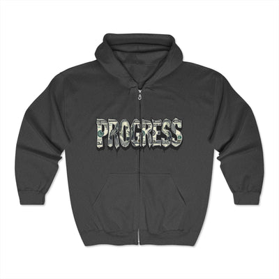 Copy of Hoodie - Progress Red/Blue OG Teddy Drip Unisex Sweatshirt