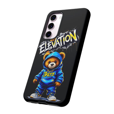 Elevated street drip Bear Black Phone Case - Tough and Trendy Design