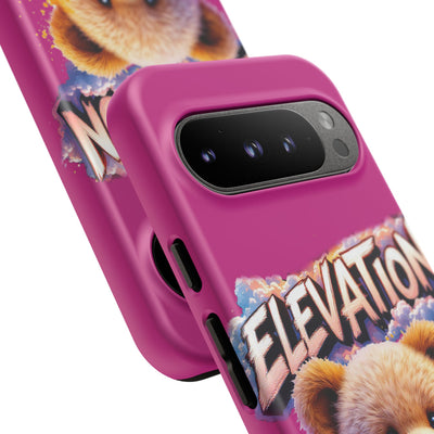 Elevated street drip Bear Pink Phone Case - Tough and Trendy Design