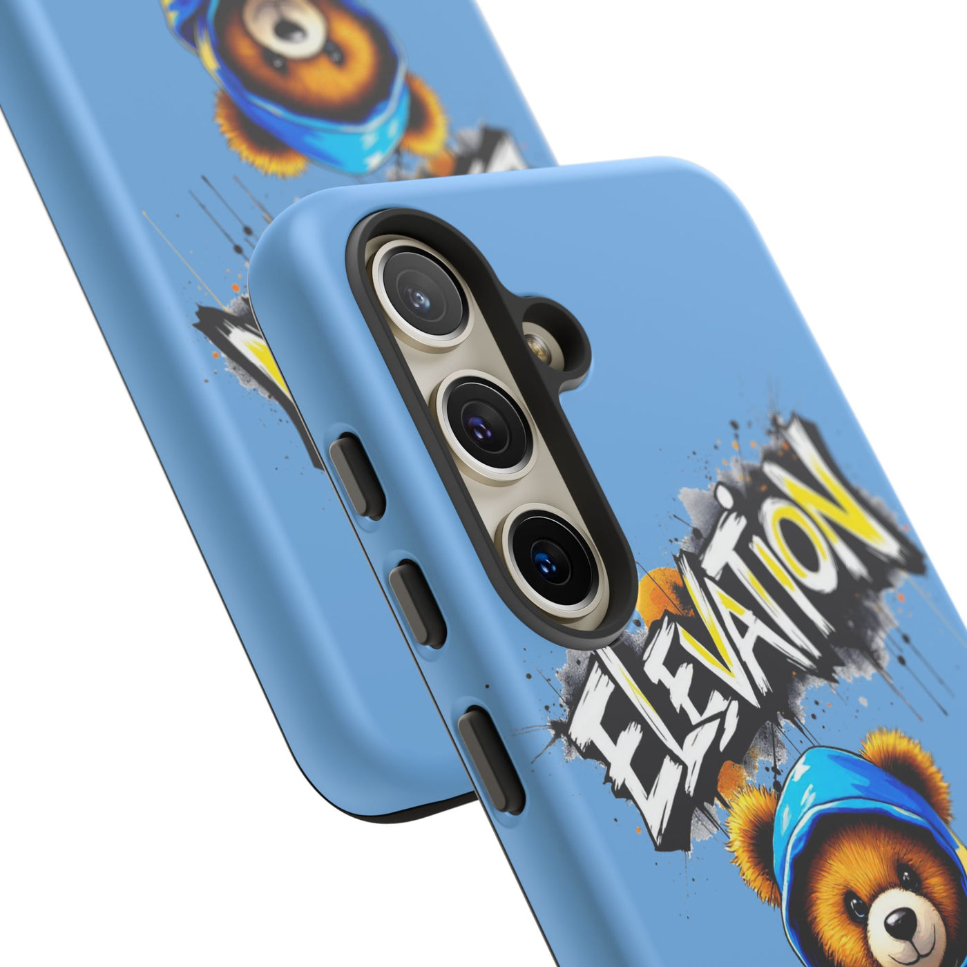 Elevated street drip Bear Phone Case - Tough and Trendy Design