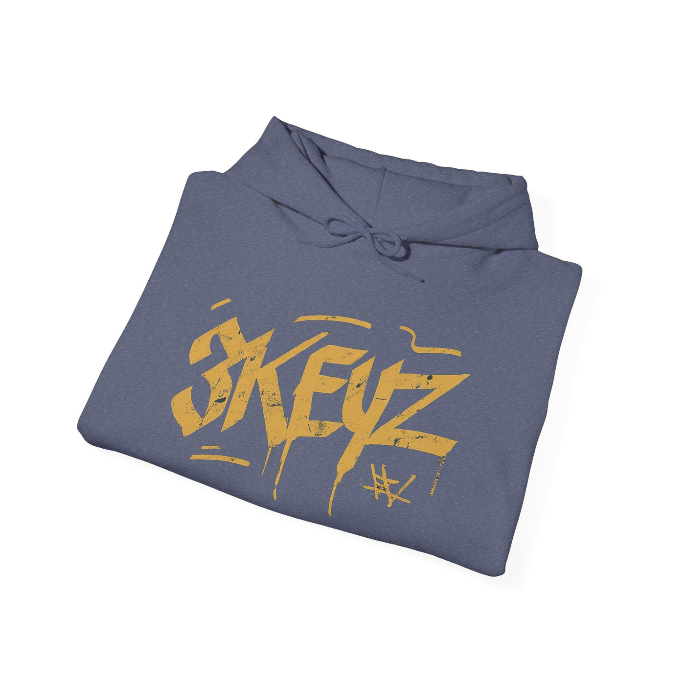 Hooded Sweatshirt 3keyz OG Teddy Drip Golden Design