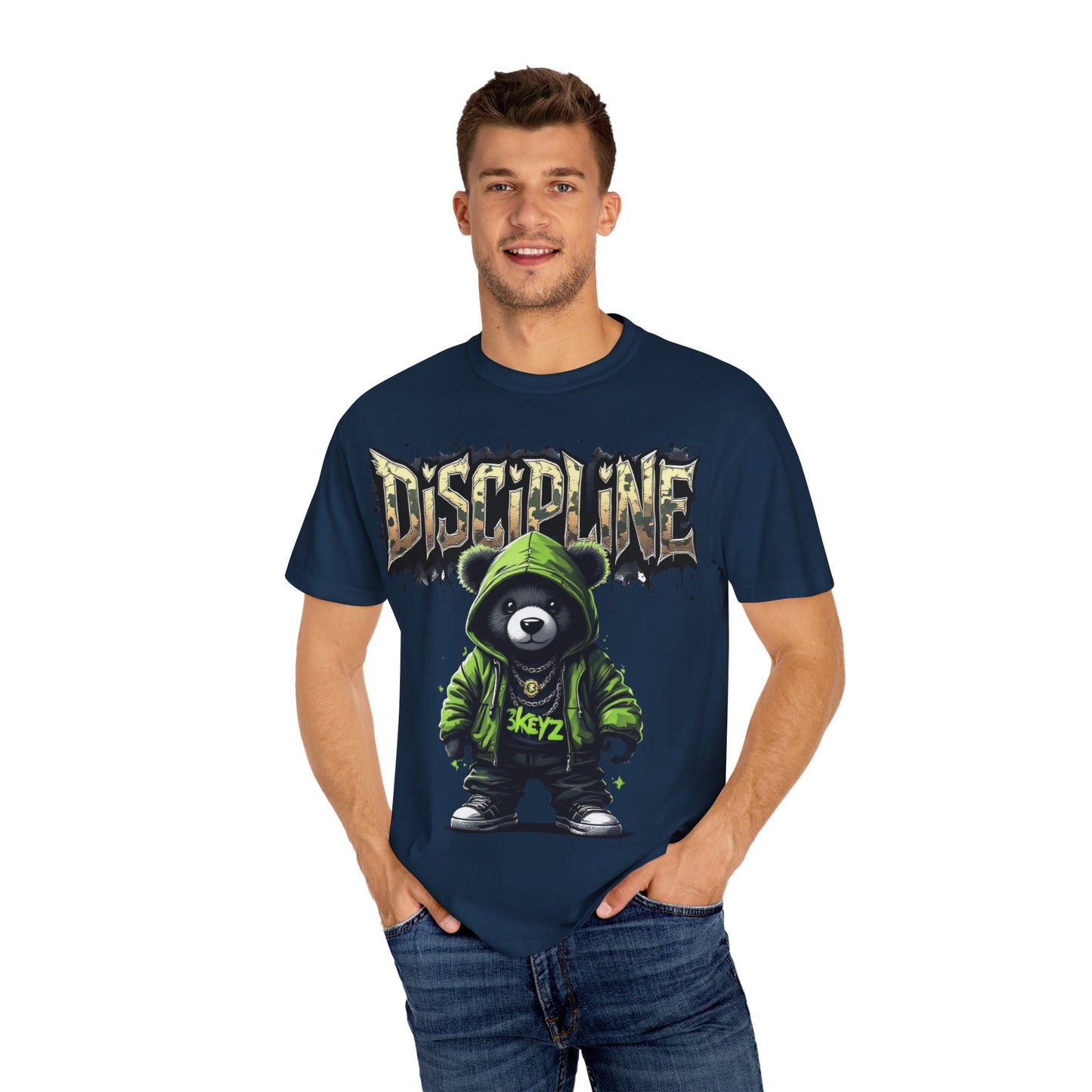 Green Teddy Discipline T