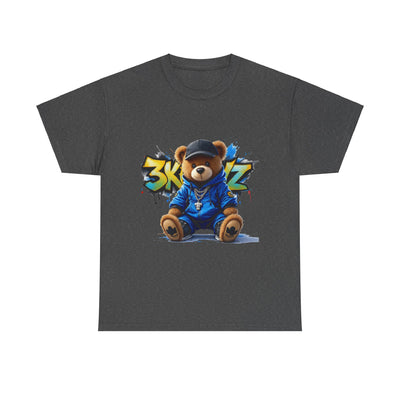 3keyz Teddy Drip Color Way Unisex Heavy Cotton Tee