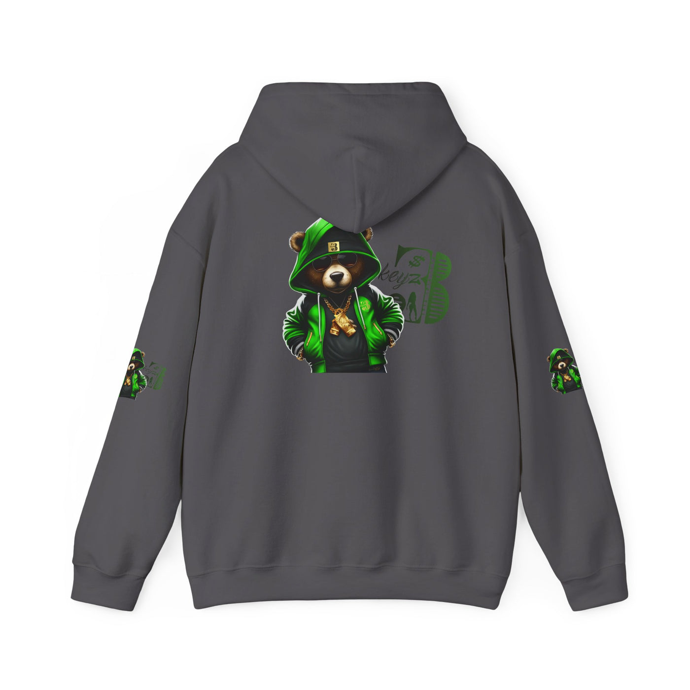 Lime Green OG Teddy Drip Hoodie