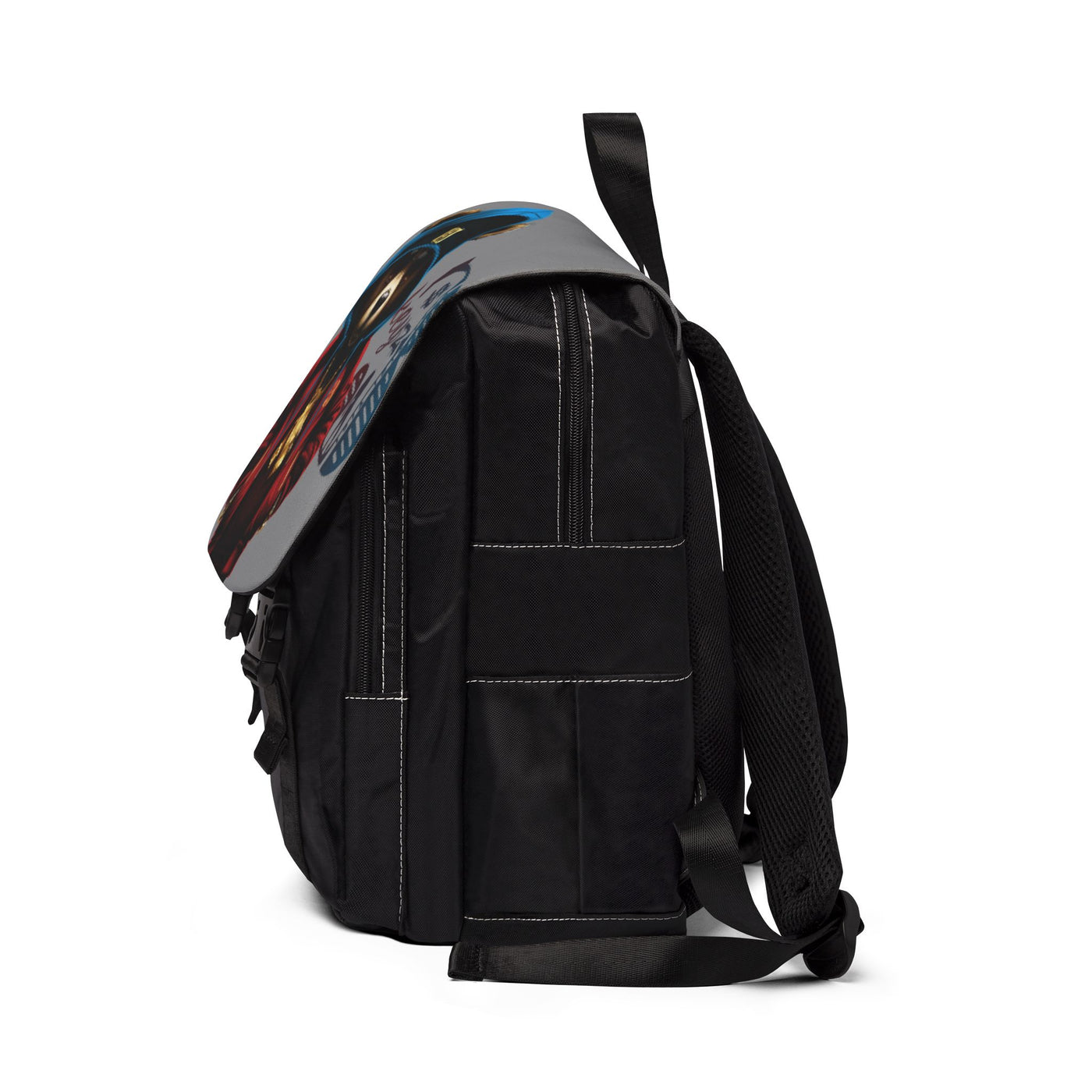 Shoulder Backpack - 3keyz OG Drip RWB Teddy Design